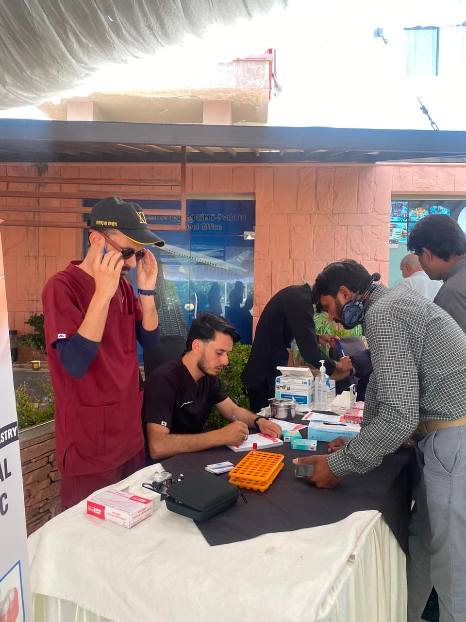 Serving the community at our dental camp